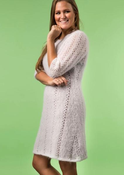 "Kjole med hulmønster" - Mayflower 1722 - S - XXXL - Super Kid Silk