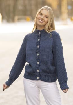 "Famo" Jakke - Viking Design 2406-10 Kit - XS-XXL - Viking Hobbygarn