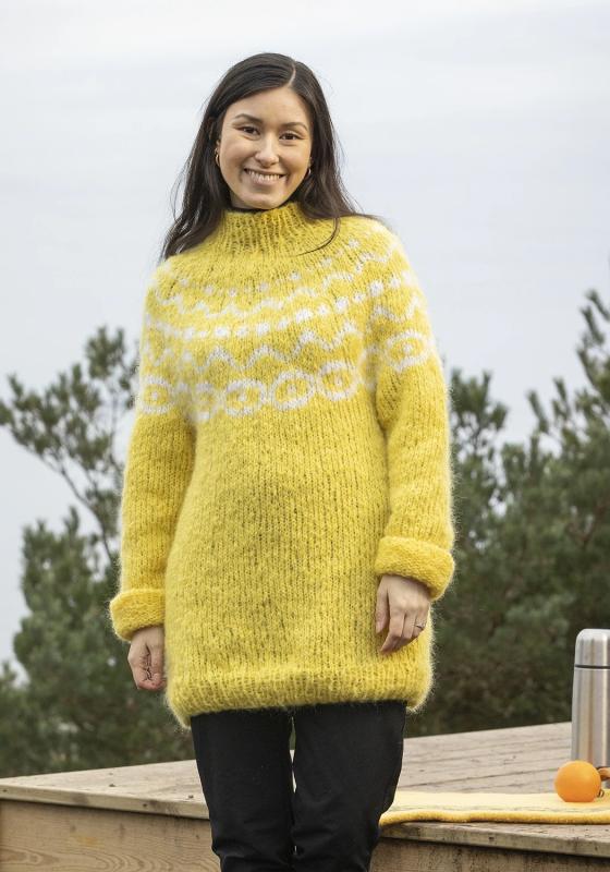 "Påskelilje" Tröja - Viking Design 2310-1 Kit - XS-XXL - Viking Mohrino