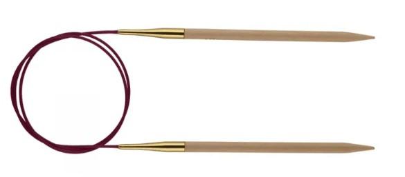 8,0 mm - KnitPro Basix Birch Rundpind 80 cm