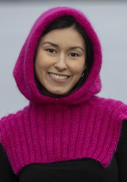 "Hood" Hætte - Viking Design 2310-7B Kit - Dame - Viking Alpaca Bris