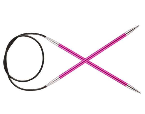 5,0 mm - Knitpro Zing Rundpinde 60 cm