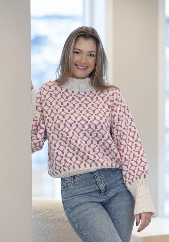 "Supporting" Tröja- Viking Design 2307-7 Kit - XS-XXL - Viking Alpaca Storm