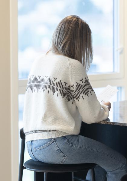 "Cheer" Genser - Viking Design 2306-3 Kit - XS-XXL - Viking Alpaca Storm