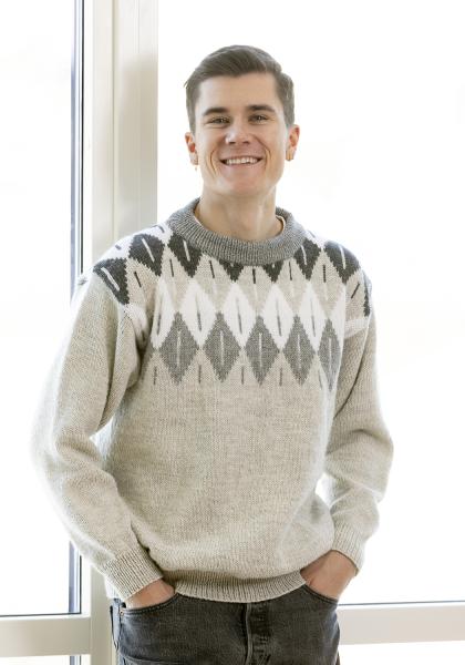 "Runner" Genser - Viking Design 2306-1 Kit - XS-XXL - Viking Alpaca Storm 