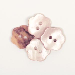 615 Flower (blush) 15mm
