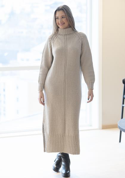"Field" Kjole- Viking Design 2307-6 Kit - XS-XXL - Viking Alpaca Storm
