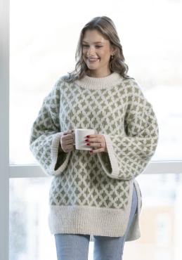"Mølle" Genser - Viking Design 2305-2 Kit - XS-XL - Viking Alpaca Bris
