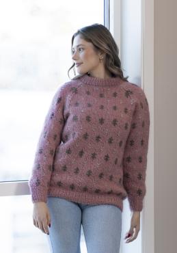 "Fløen" Genser - Viking Design 2305-5A Kit - XS-XXL - Viking Alpaca Bris