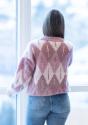"Diamonds" Genser - Viking Design 2305-6 Kit - XS-XL - Viking Alpaca Bris