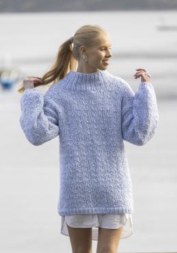 "Taranto" Genser- Viking Design 2237-3 Kit - XS-XXXL - Viking Alpaca Bris