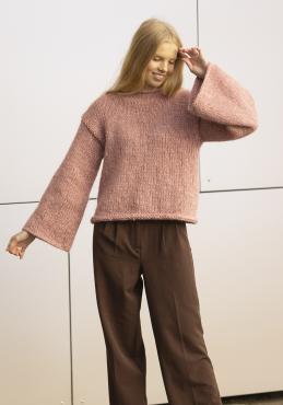 "Rødshue" Genser- Viking Design 2237-5 Kit - XS-XXL - Viking Alpaca Bris