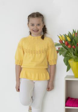 "Regita" T-shirt - Viking Design 2219-6 Kit - 2-12 år - Viking Bamboo