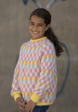 "Ember" Genser - Viking Design 2228-1 Kit - 2-12 år - Viking Alpaca Bris