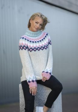 "Avery" Genser - Viking Design 2226-5 Kit - XS-XXL - Viking Alpaca Bris