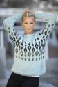 "Harper" Genser - Viking Design 2226-2B Kit - XS-XXL - Viking Alpaca Bris