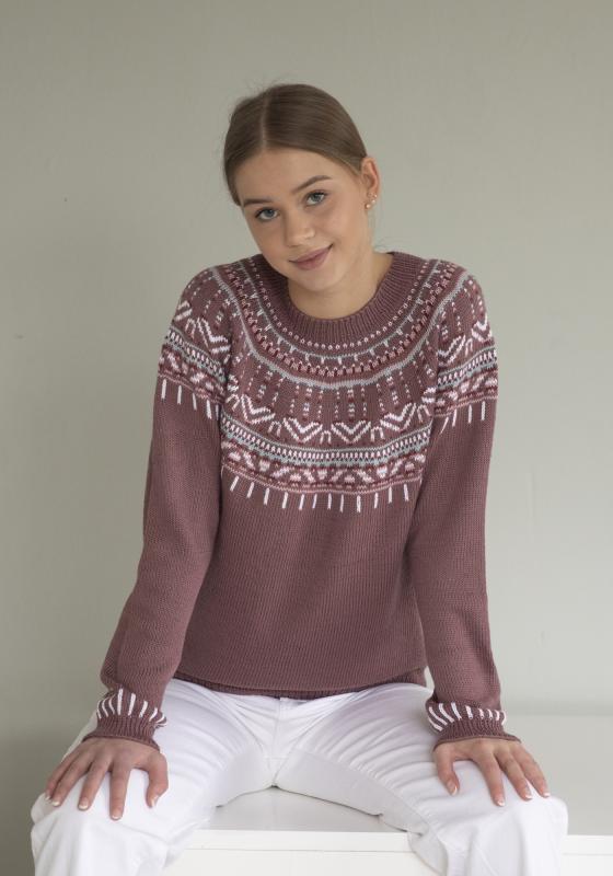 "Pocahontas" Tröja - Viking Design 2216-3 Kit - XS - XXXL - Viking Bambino