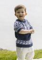 "Maritim" T-shirt- Viking Design 2323-2B Kit - 1 - 8år - Viking Bambino