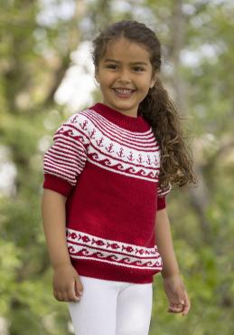"Maritim" T-shirt- Viking Design 2323-2A Kit - 1 - 8år - Viking Bambino