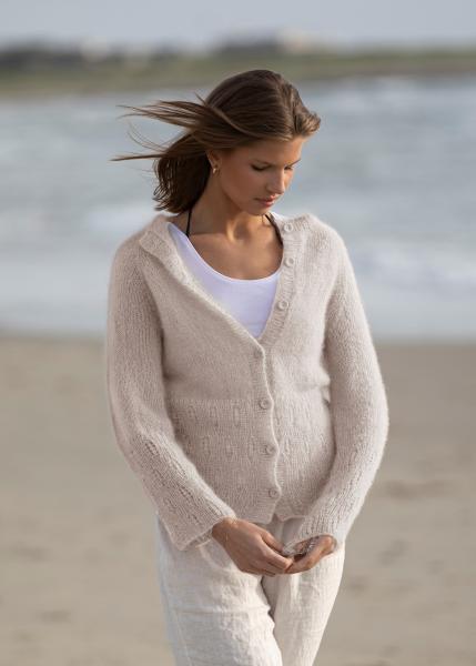 "Trane" cardigan- Viking Design 2224-4 - XS-XXXL - Viking Kid-Silk 