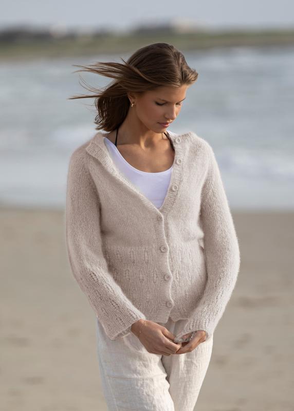 "Trane" cardigan- Viking Design 2224-4 - XS-XXXL - Viking Kid-Silk