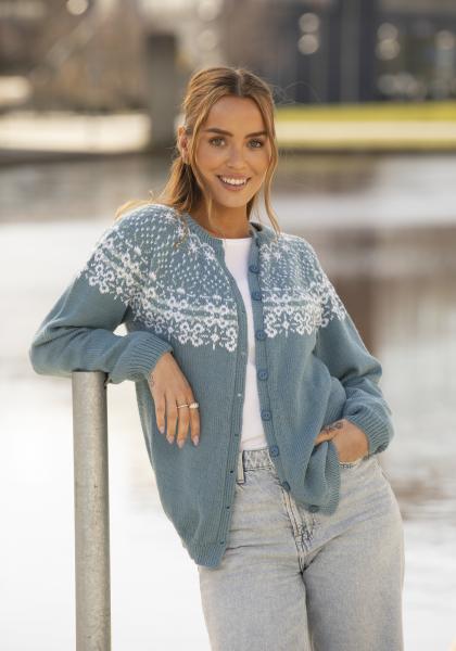 "Isadora" Kofte - Viking Design 2217-2 Kit - XS-XXL - Viking Bambino