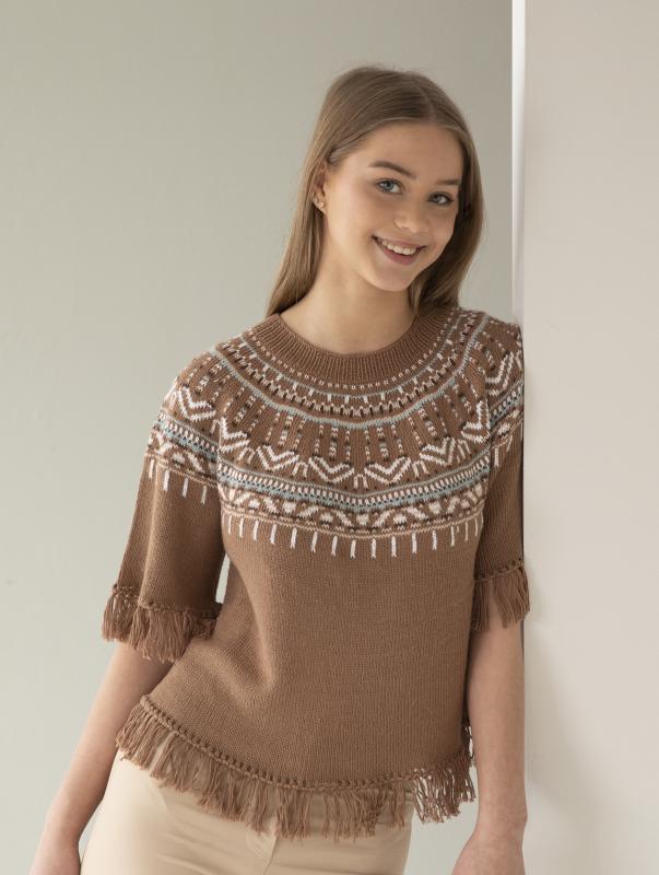 "Pocahontas" T-Shirt - Viking Design 2216-9 Kit - XS - XXXL - Viking Bambino