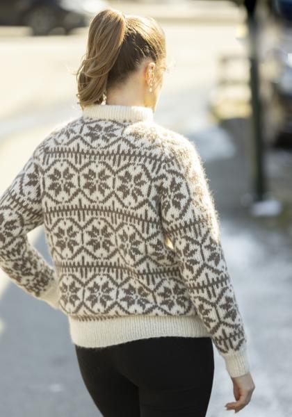 "Park" Genser - Viking Design 2316-7B Kit - XS-XXL - Viking Alpaca Bris