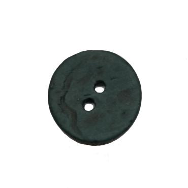 Kokos Knap 15 mm Petrol
