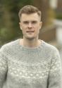 "Kvål" Genser - Viking Design 2316-8 Kit - XS-XXL - Viking Alpaca Bris