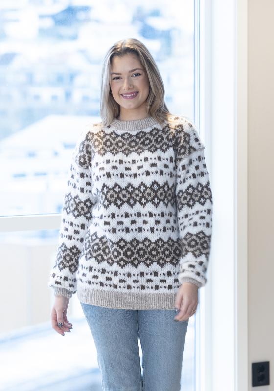 "Safe" Tröja - Viking Design 2305-4 Kit - XS-XXL - Viking Alpaca Bris