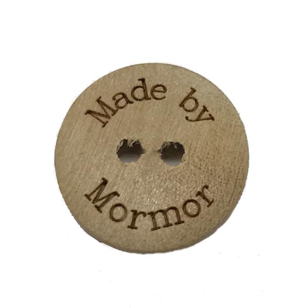 Made by Mormor Knap Egetræ 18 mm