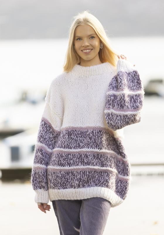 "Utsi" Tröja- Viking Design 2237-8 Kit - XS-XXL - Viking Alpaca Bris