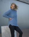 "Skylar" Genser - Viking Design 2226-1B Kit - XS-XXL - Viking Alpaca Bris