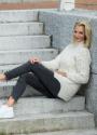 "Skylar" Genser - Viking Design 2226-1C Kit - XS-XXL - Viking Alpaca Bris