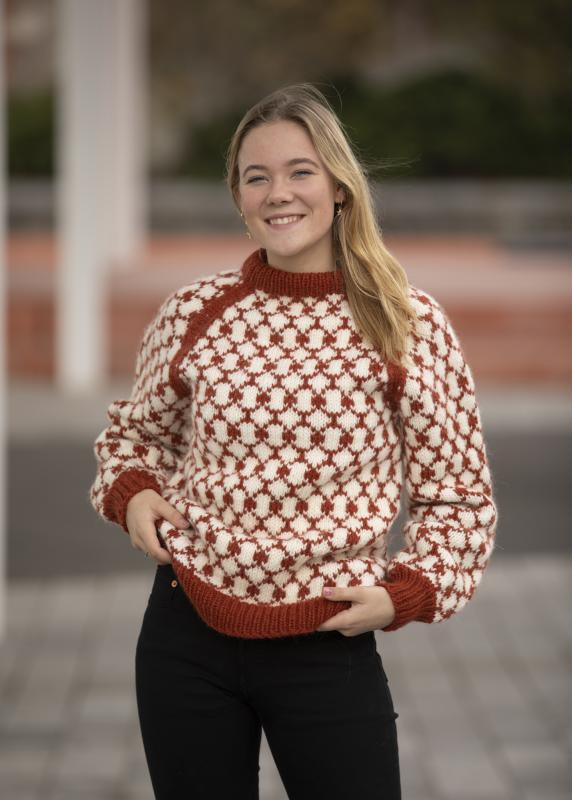 Tröja - Viking Design 2135-1A Kit - XS-XXL - Viking Hobbygarn