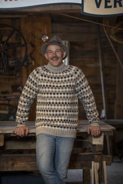 "Oppfinner" Genseren - Viking Design 2020-2G Kit - XXS-XXXL - Viking Eco Highland Wool