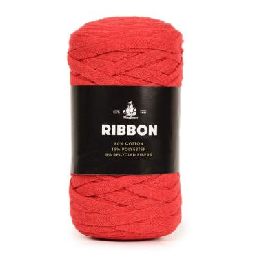 Mayflower Ribbon Stofgarn - 116 Rød
