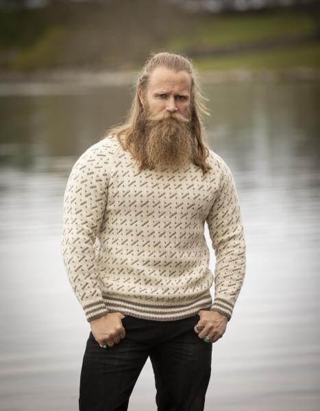 "Mode" Islænder - Viking Design 2127-8C Kit - XS-XXXL - Viking Eco Highland Wool