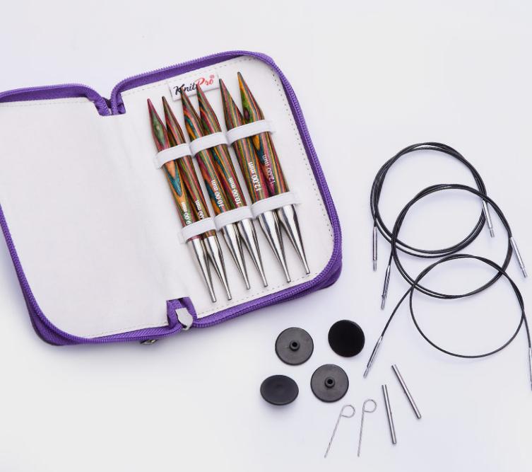 KnitPro Symfonie Set - Utbytbara Rundstickor 9-12 mm