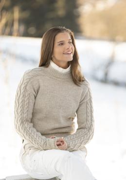 "Salt" Genser - Viking Design 2109-2 Kit - XS-XXL - Viking Eco Highland Wool