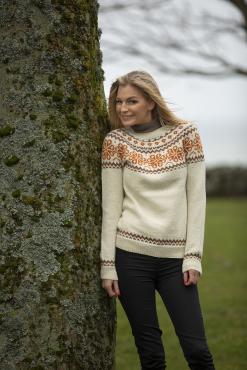 "Myte" Genser - Viking Design 2006-7B Kit - XS-XXL - Viking Eco Highland Wool