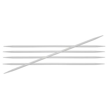 Knitpro Basix Aluminium Strømpepinde 15 cm - 3.75 mm