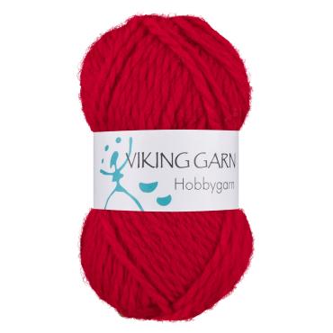 Viking Hobbygarn 950 Rød