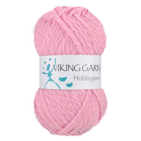 Viking Hobbygarn 964 Lys rosa