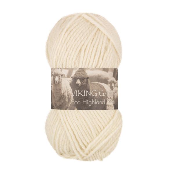 Viking Eco Highland Wool 202 Natur