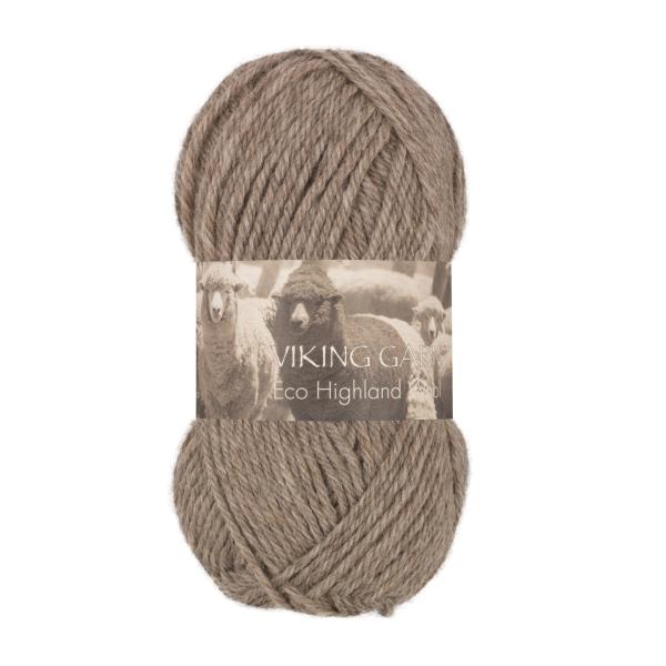 Viking Eco Highland Wool 209 Lys brun
