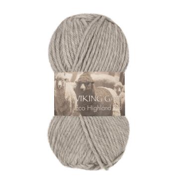 Viking Eco Highland Wool 213 Lys grå