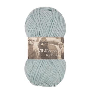 Viking Eco Highland Wool 228 Lys Petrol