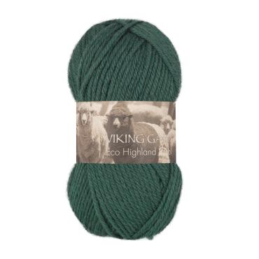 Viking Eco Highland Wool 233 Mørk grøn